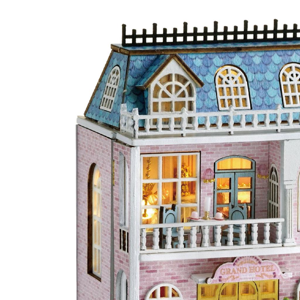 DIY Doll Houses Miniature Kits Educational Toy Artwork Crafts Dollhouse Handmade 3D Puzzle for
