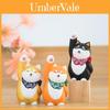 Wooden Shiba Inu Handcrafted Desk Decor With Cute Design For Home Office And Gift Giving
