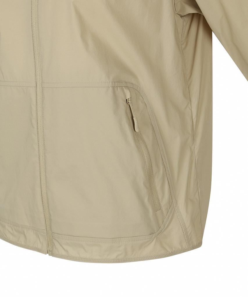 Discovery Expedition Women'S Freshvent 2.0 Packable Windbreaker (L/Beige)