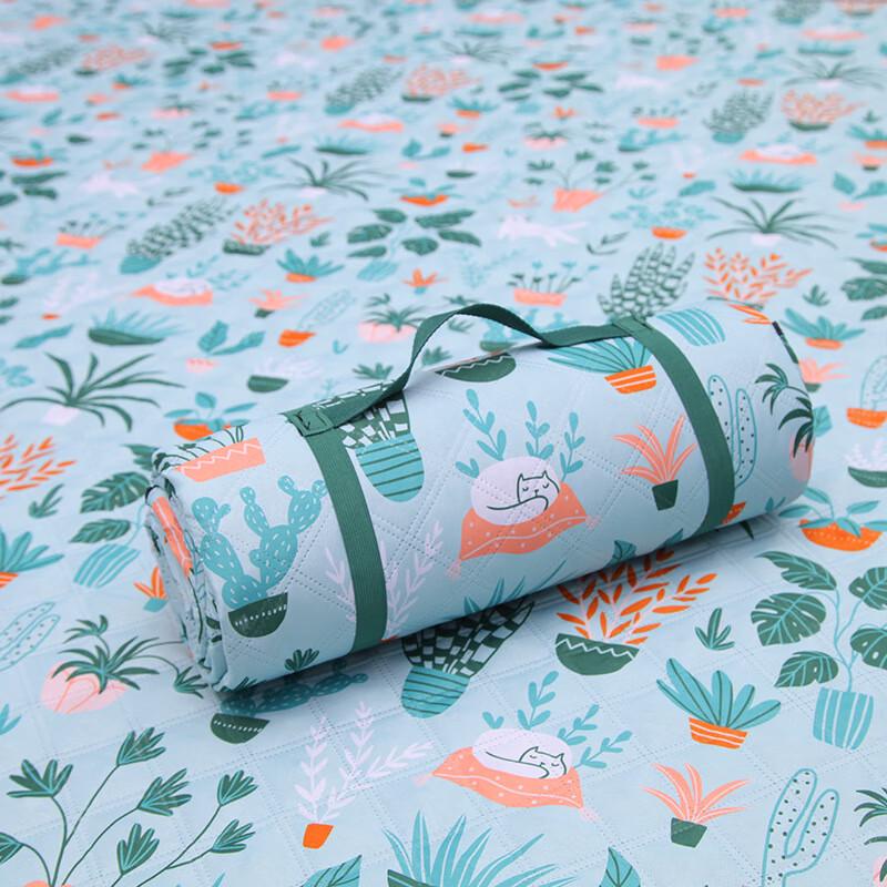 Oein Ethnic Retro Cat Picnic & Beach Mat