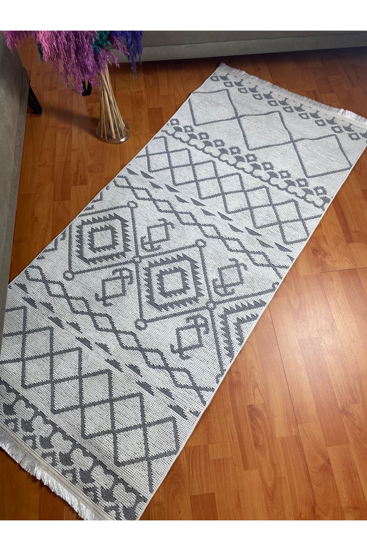 

Rovigo Home Современный тканый ковер из синели 80x150 белый