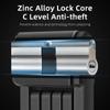 Bike Foldable Lock Antitheft Electric Bike Chainlock Bicycle Padlock Bicycle Motorcycle Safety Lock Bicycle Accessories