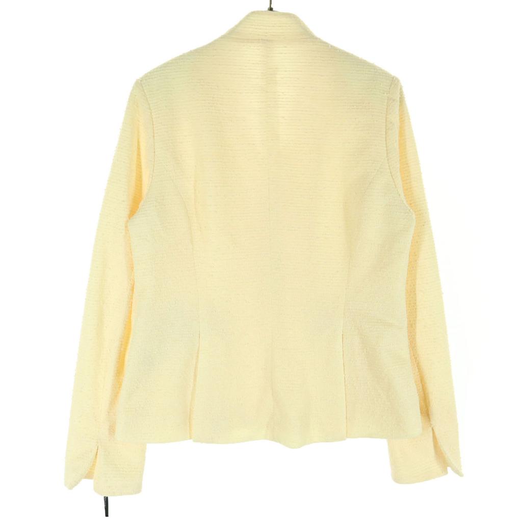 Unbenutzt RUIRUE BOUTIQUE Langarm Jacke M Elfenbein Damen Gebraucht