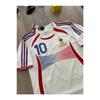 Frankreich 98 WM Zinedine Zidane Ersatztrikot (Weiß)