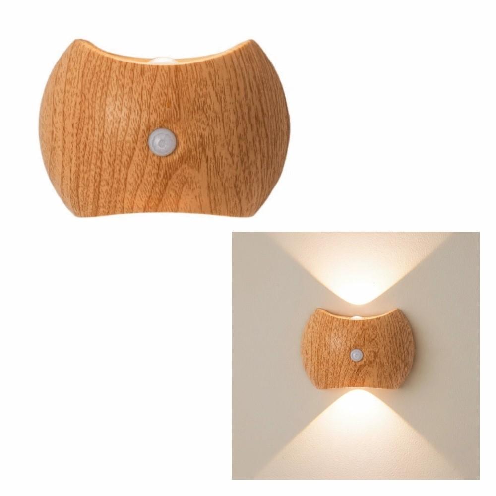 

No Drill LED Motion Sensor Wall Light Rechargeable Waterproof Infrared Sensor Wall Lamp Auto On/Off Magnetic