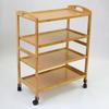 Bamboo Multi-Tier Serving Trolley