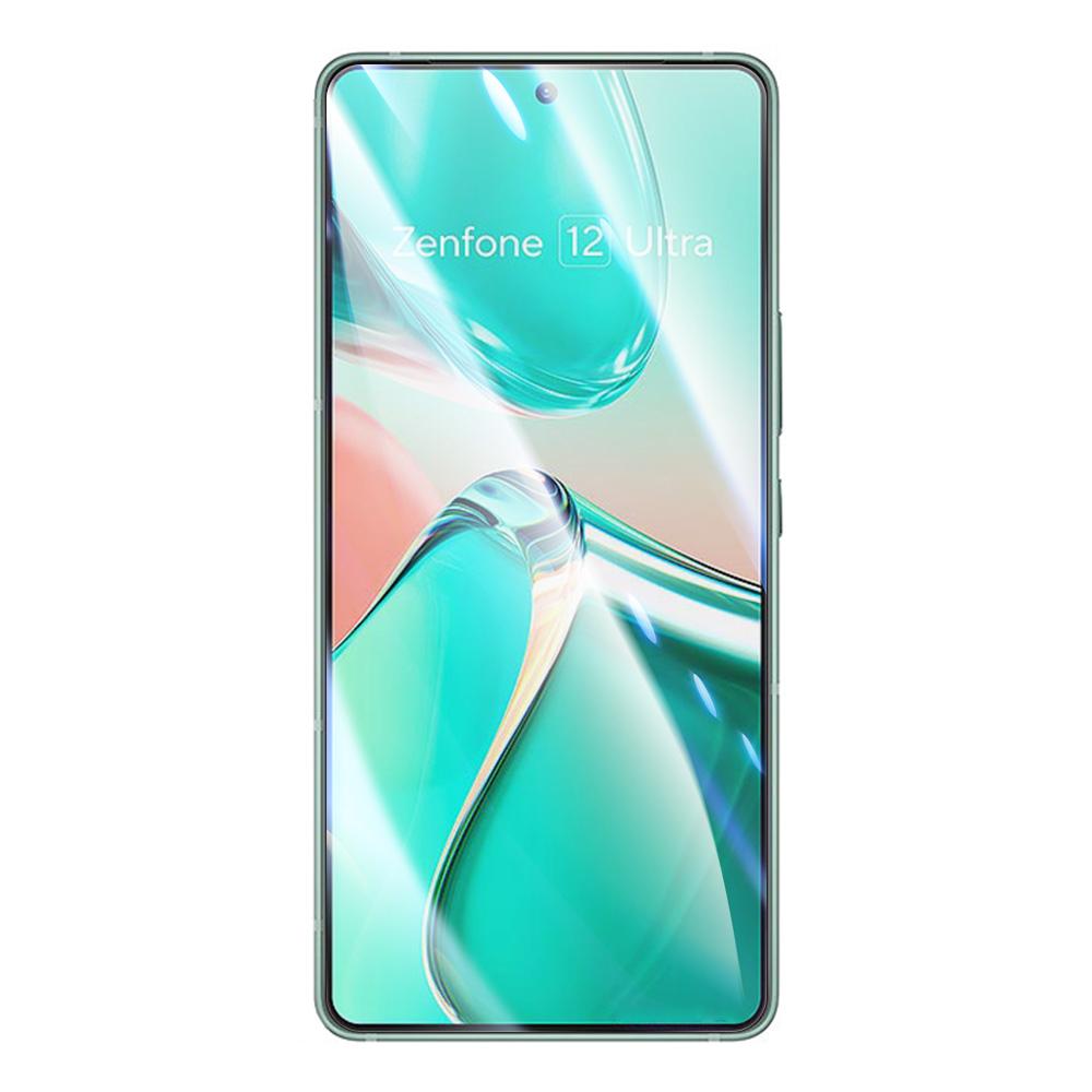 RURIHAI 10Pcs For Asus Zenfone 12 Ultra 5G High Aluminium-Silicon Glass Screen Protector AR Electroplated Crystal Clear Screen Film