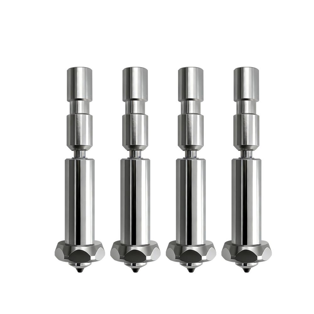 Upgrade for Anycubic Kobra 3 Max Nozzle Without PTFE Tube 0.6 0.4 0.8 Nozzles Titanium Alloy Heatbreak Kobra 3 Max Accessories