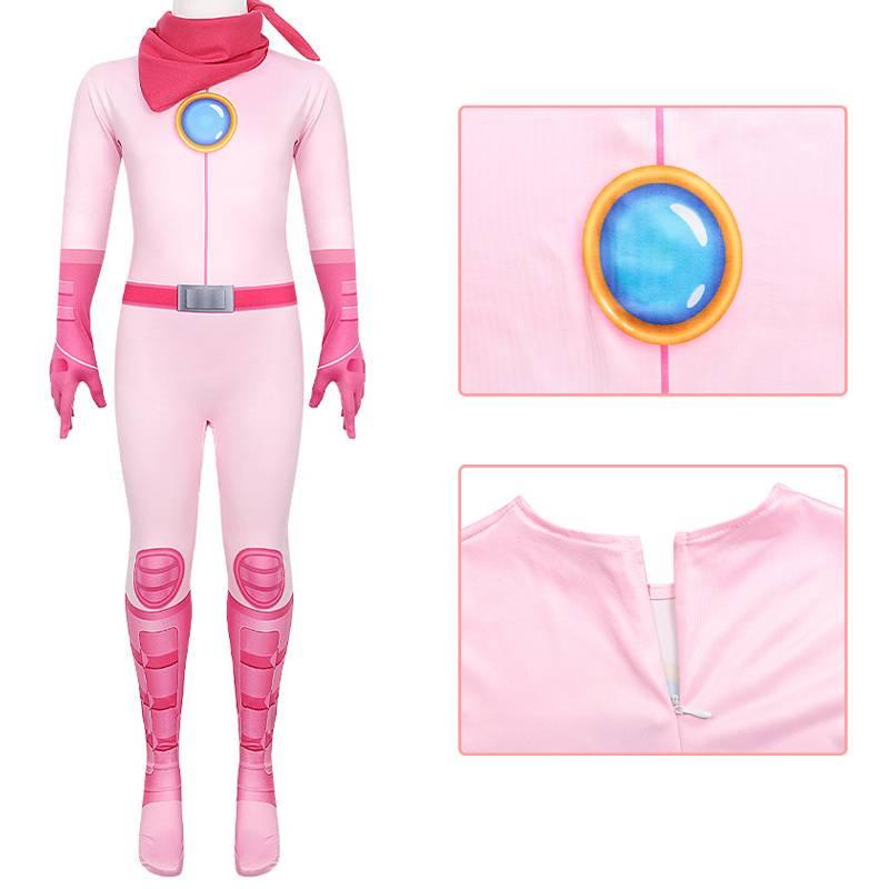 Cosplay Battle Suit For Princess Peach Fans