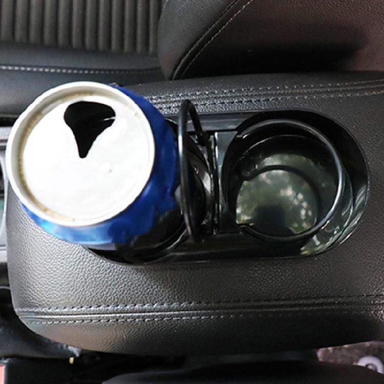 Universal Car Cup Holder Drinks Holders Double Hole Automotive Mount Holder