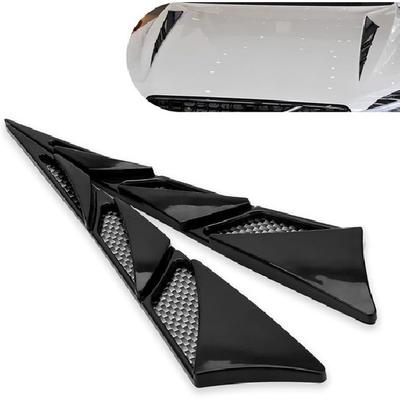 2 PCS Car Modified Side Air Vent Body Fender, Shark Gill Spoiler Decorative