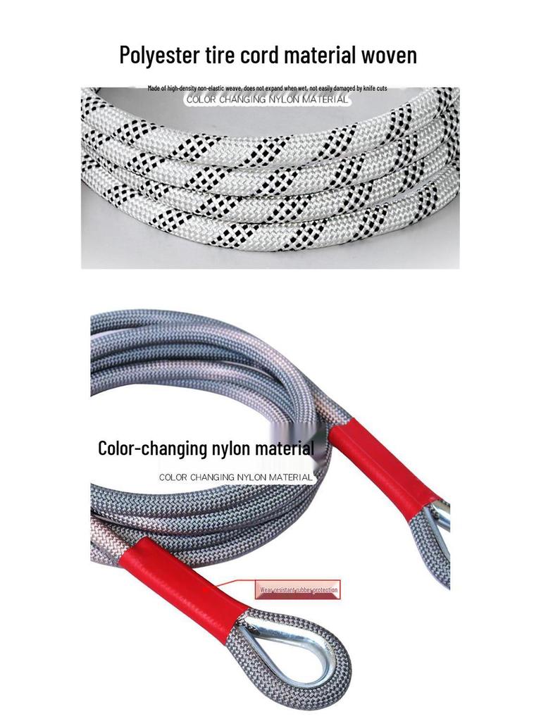 Heavy-Duty Off-Road Vehicle Tow Rope for Car and Truck Rescue