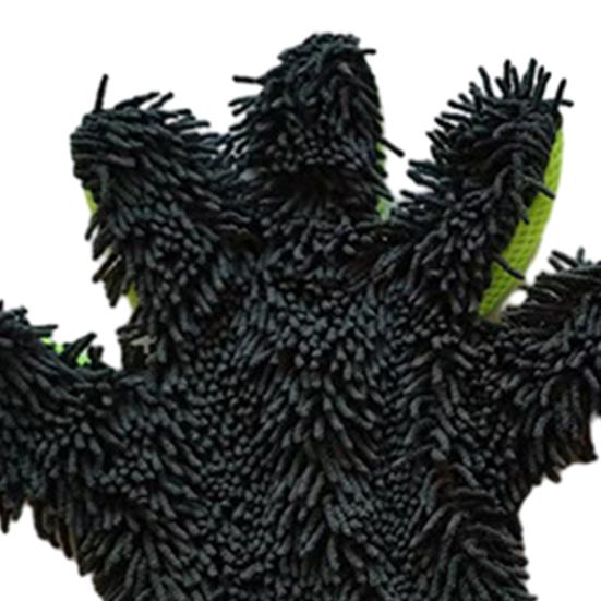1 Stück Autowaschhandschuh Chenille Mikrofaser Fahrzeugwaschhandschuh Fünf Finger Wiederverwendbarer Reinigungshandschuh für Autos LKWs Motorräder Bootsdecks