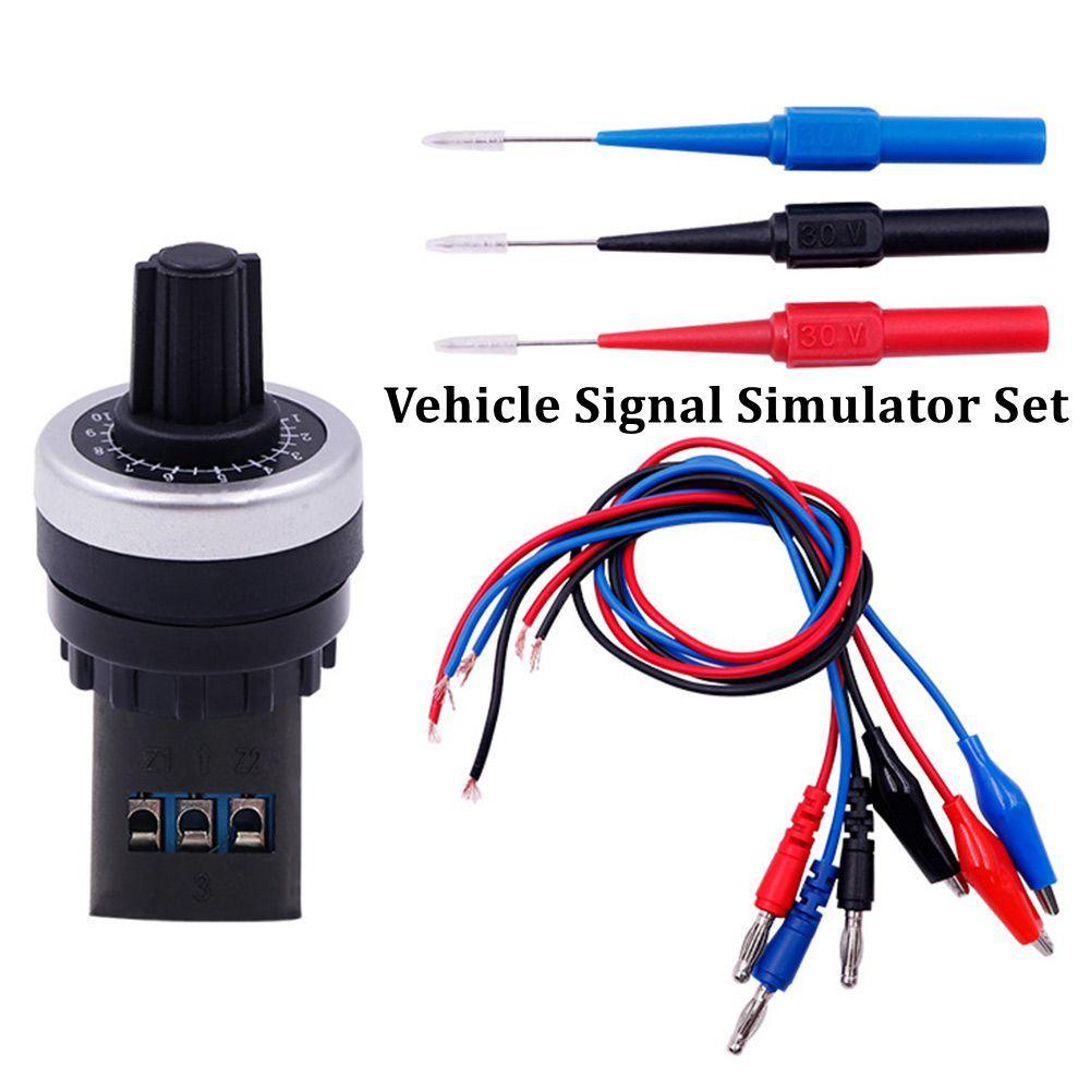 

Simulator Diagnostic Tool Vehicle Signal Simulator Set for Automobile Car Auto Car Circuit Tester
