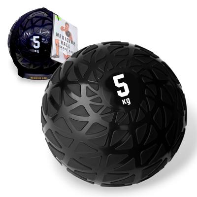 Medicine Ball 5kg with Training Manual and Stand Manufacturer La-VIE 3B-3436 [Genuine Product]