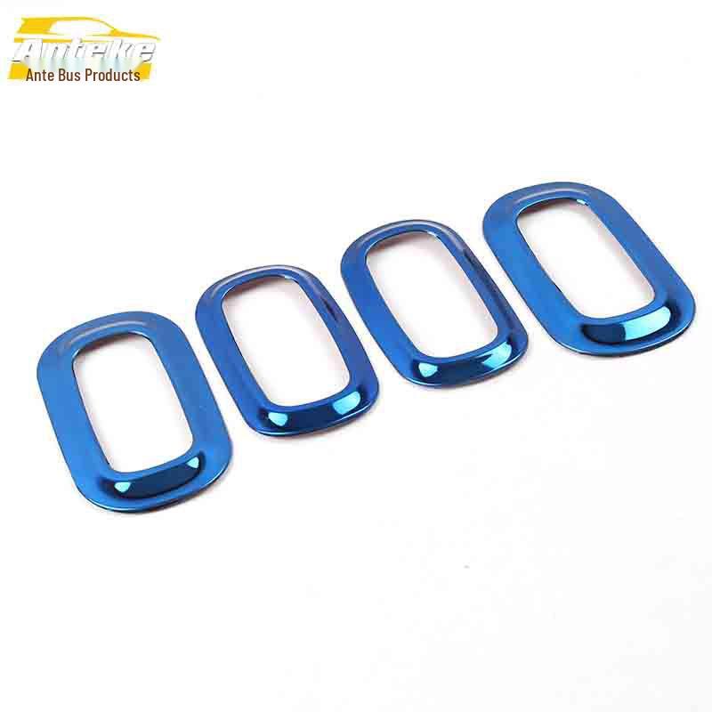 GS3 Interior Door Handle Bright Ring - Stainless Steel Decorative Sticker Accessories