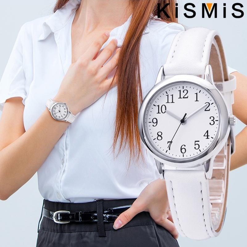 Women's Quartz Watch Fashion Easy To Read Numerals Simple Dial Thin Bracelet Wristwatch Stylish Timepiece