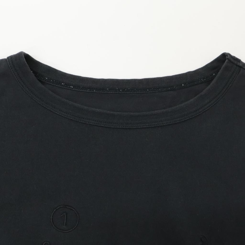 Maison Margiela 23Stainless Steel S50GC0684 Calendar Graphic Logo T-Shirt Tops XL grayUsed