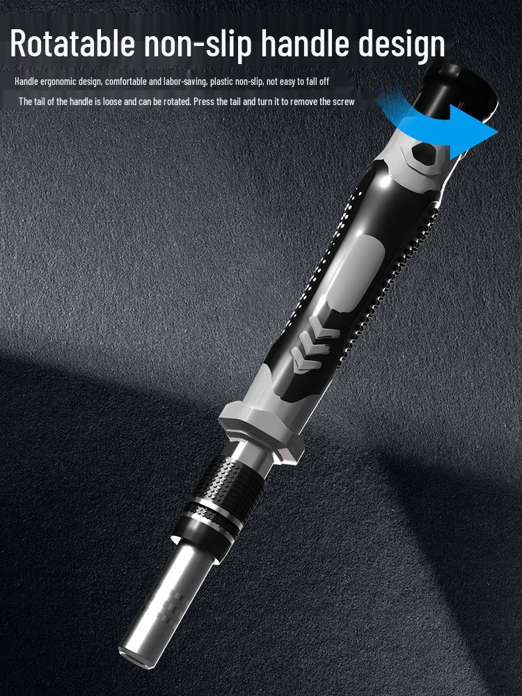 115-in-1 Stark Magnetisches Hochhärtiges Multifunktionales Schraubendreher-Set mit Sonderwerkzeugen