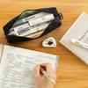 Pencil Case Student Pencil Bag Coin Bag Cosmetic Bag Office Stationery Storage Bag Youth School - Black