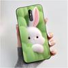 Matte Soft TPU Case For Nokia 3.2 4.2 3.1 Nokia3 Phone Case Luxury Cute Love Rabbit Funny Black Silicone Ultra Thin Back Cover