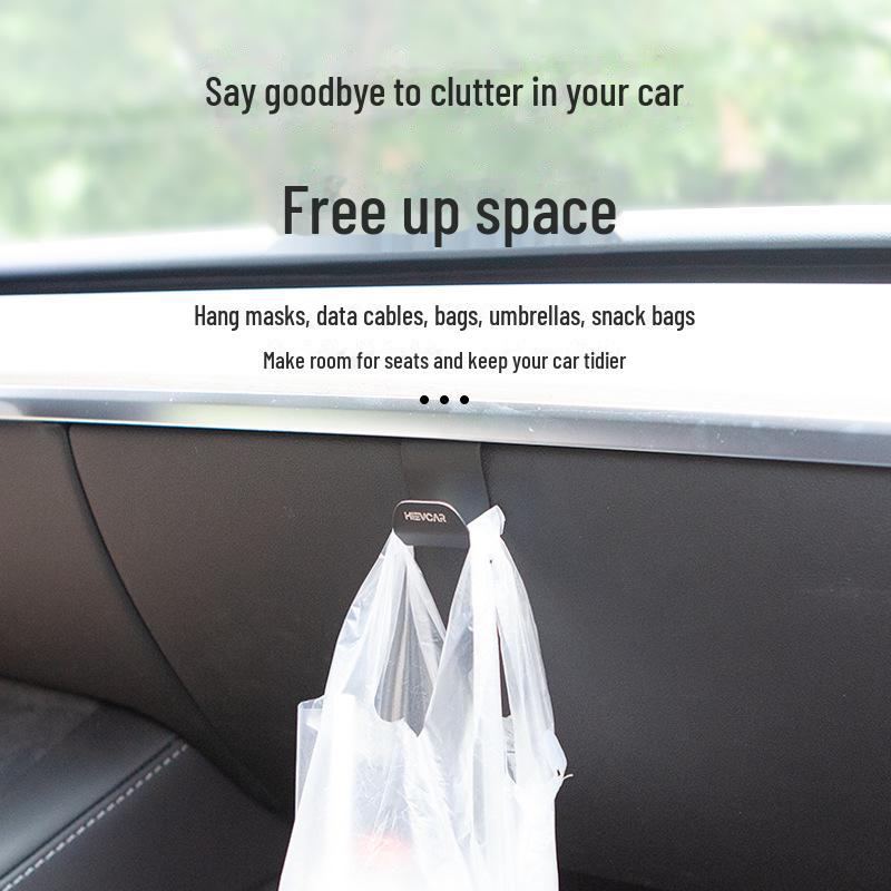 Tesla Model Y Glove Box Hook - Portable Co-Pilot Interior Accessory