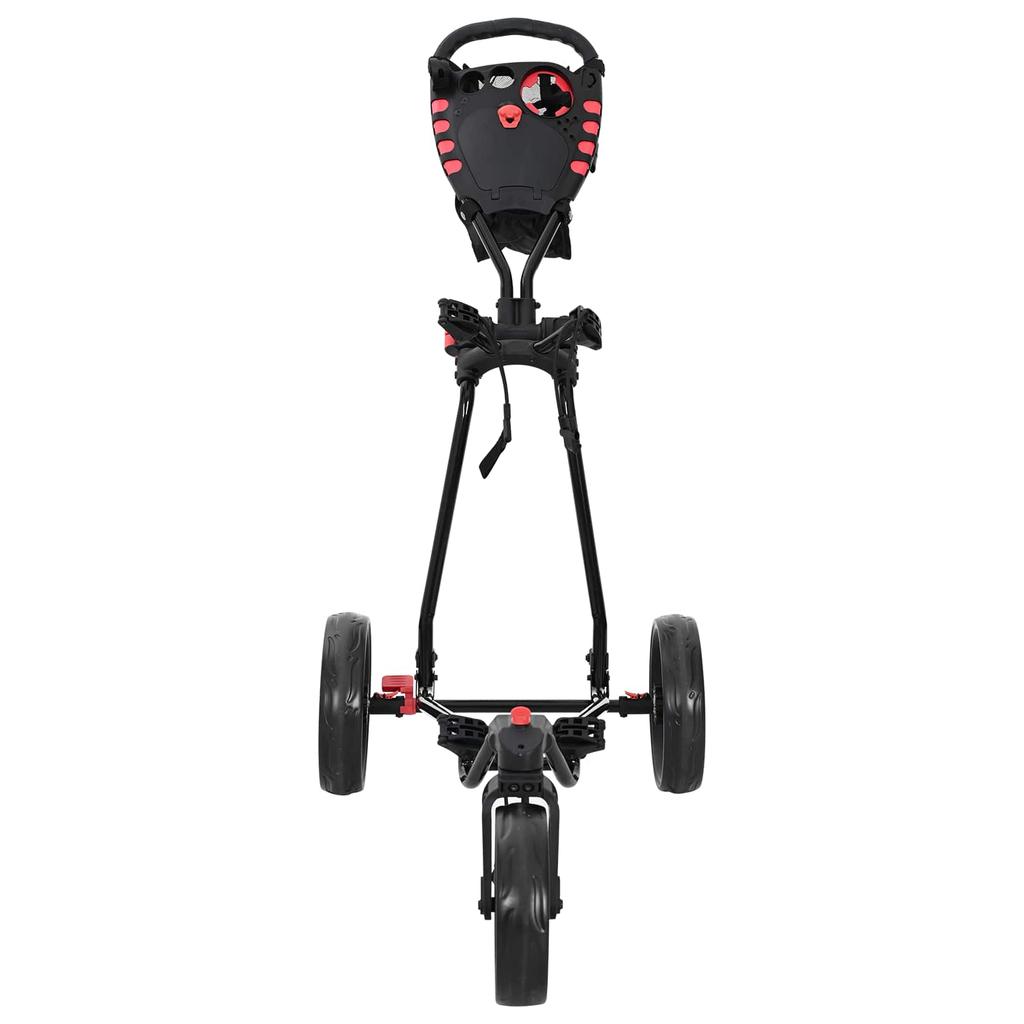 Golf Trolley Black 110 x 60 x 132 cm Iron