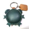 Frog Handmade Leather Bag Cowhide [deaizaka.biz] Keychain, Leather, Puffy, Cute, Charm, 100%