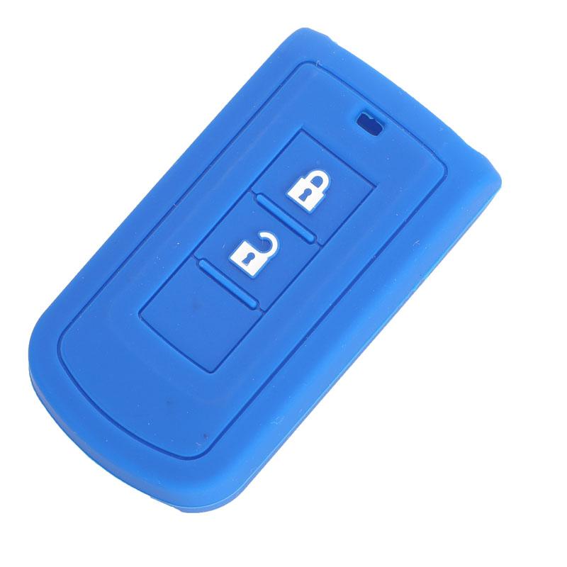 Jingyuqin 2b Силіконовий Чохол для Ключа Автомобіля Для Mitsubishi Outlander 10 Lancer Pajero Sport EX ASX Colt L200 Інтелектуальний