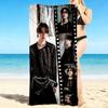 1Pc Film Noir Fashion Beach Towel, Quick Dry, Multi-Use for Beach Pool Gym Yoga Home Travel, Christmas, Halloween, Xmas Gift S92976