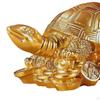 Elegant Resin Turtle Figurine for Home Office Decor