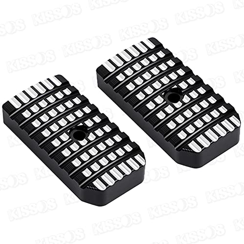 Footpegs Rebel 250 500 Step Bar Honda REBEL Motorcycle Step Extension Step Footrest Pedal Universal Left and Right Set (Black)