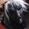 Black Tongue Halloween Ghost Witch Mask Latex Party Cosplay Props  Costume Props