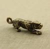 Brass White Tiger Miniature Lucky Good Amulet Figurine, Charm, Gift, Charm, Fortune,