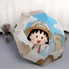 1pc Chibi Maruko-chan Cat Automatic Folding Umbrella - Lightweight, Retractable Design with 8-Rib Durability, Perfect for Outdoor45