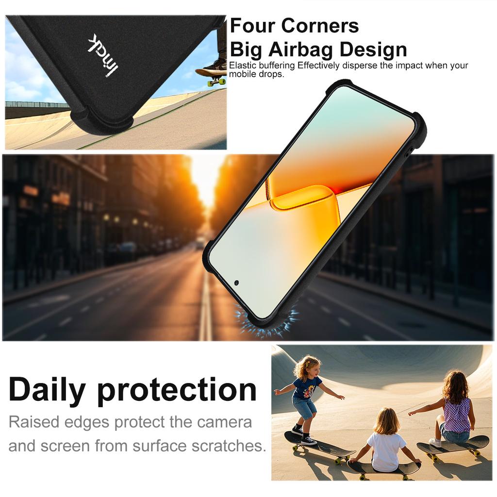 For Honor Power 2 5G Phone Case IMAK Shock-resistant Soft Case