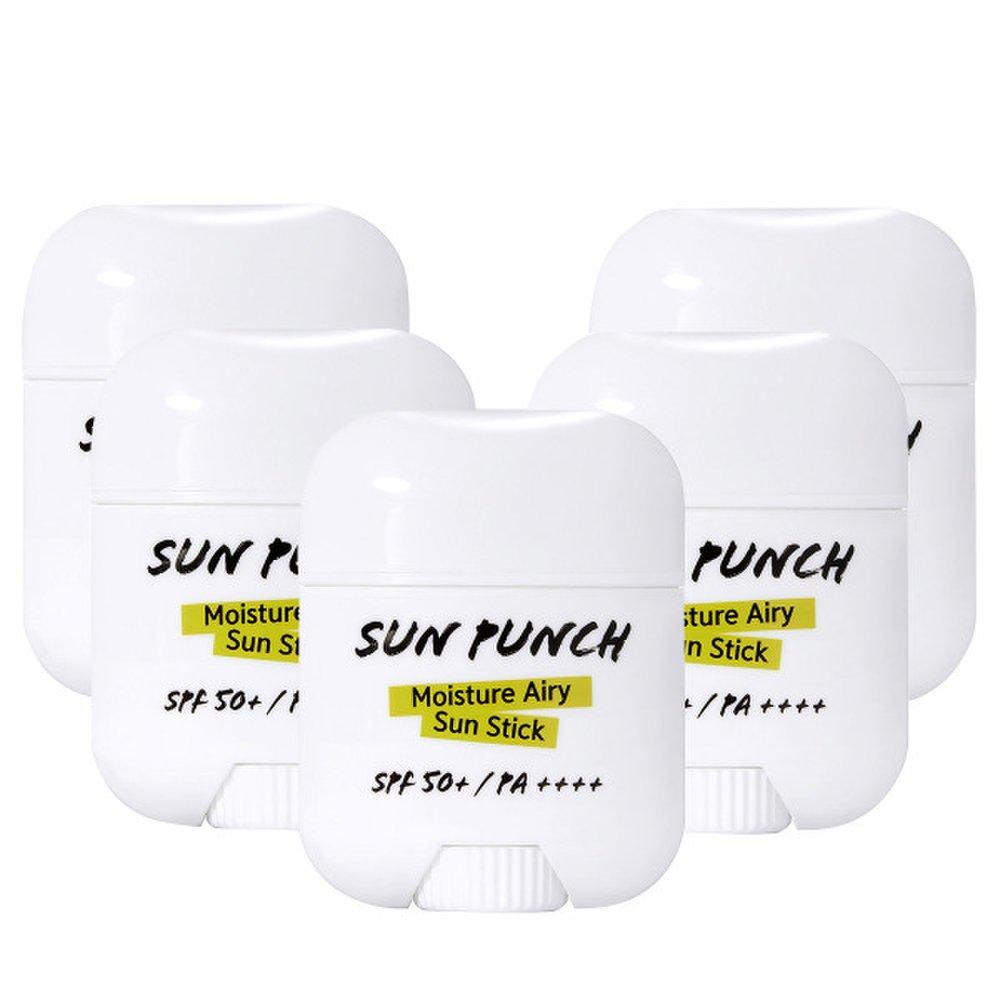 Flower Man Sun Punch Moisture Refreshing Sun Stick 20g (SPF50+ PA++++) 5pcs