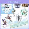 Premium Genshin Impact Barbatos Keqing Barbara Acrylic Figure Stand For Bedroom Decor