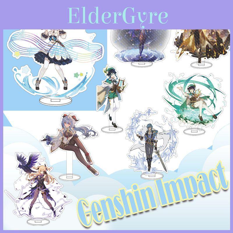 Premium Genshin Impact Barbatos Keqing Barbara Acrylic Figure Stand For Bedroom Decor