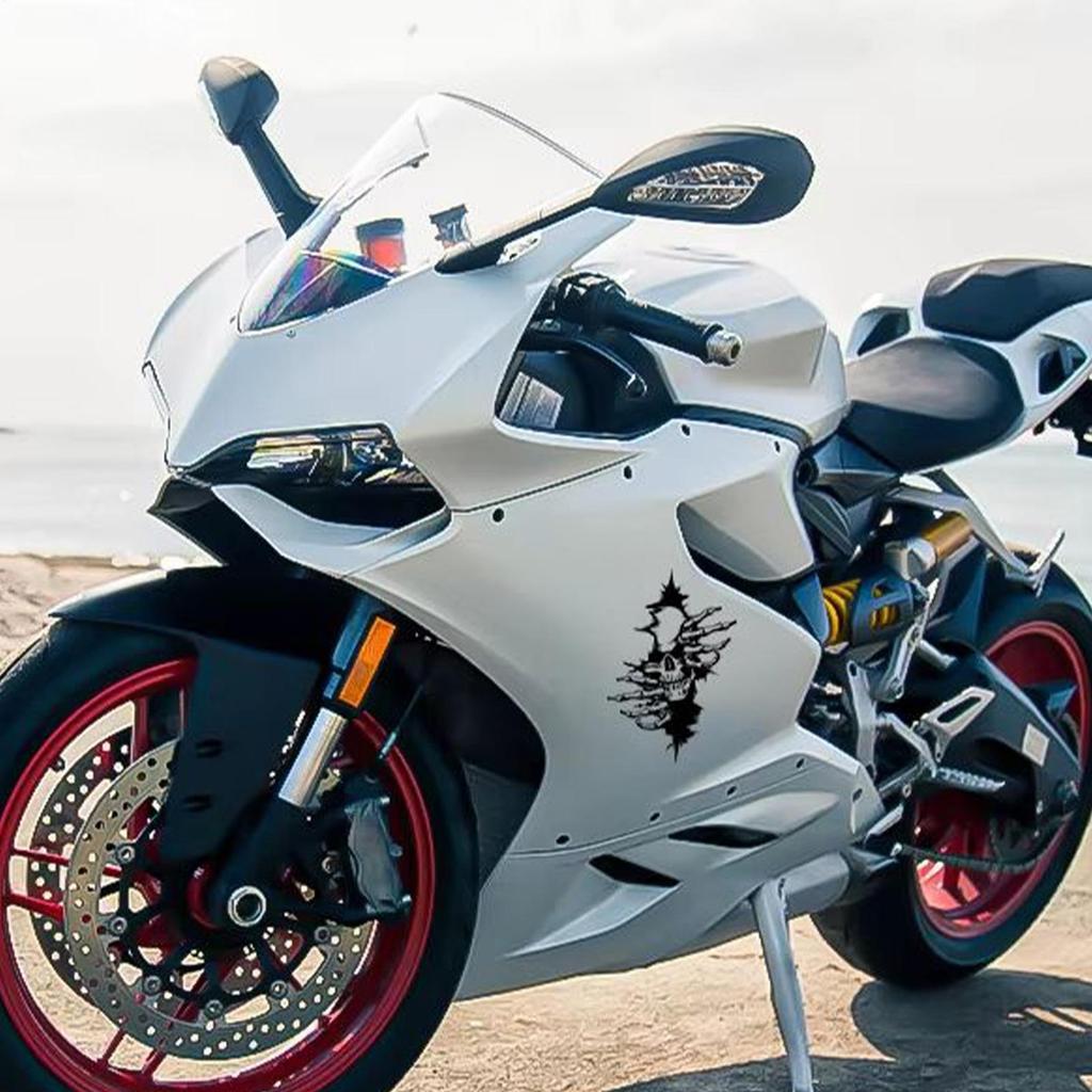 Skeleton Car Sticker Halloween Waterproof Decals Decor Body Decals for Car Truck SUV Motorcycle Vehicles Window Exterior Hood