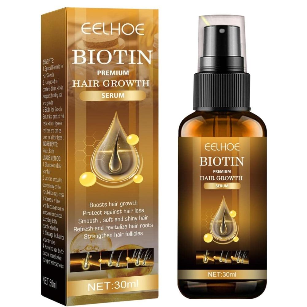 4 bottles of hair serum, advanced fast growth treatment, strengthens hair, prevents hair loss, moisturizes brittle hair, repairs hair ends