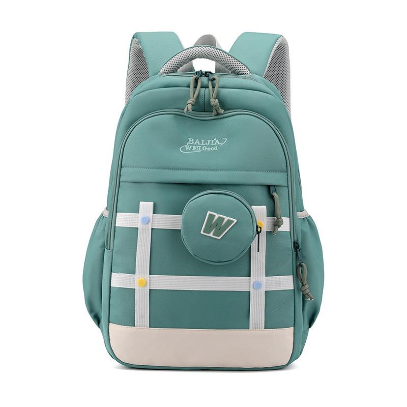 BAIJIAWEI Autumn New Sweet Junior High School Schoolbags for Girls Grades 5 To 6 Large Capacity Burden Reducing Backpack Teenager Multi-layer Book Bag