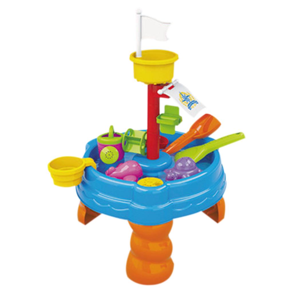 Sand & Water Table Watering Can & Spade Kids Outdoor Garden Sandpit Toy Set