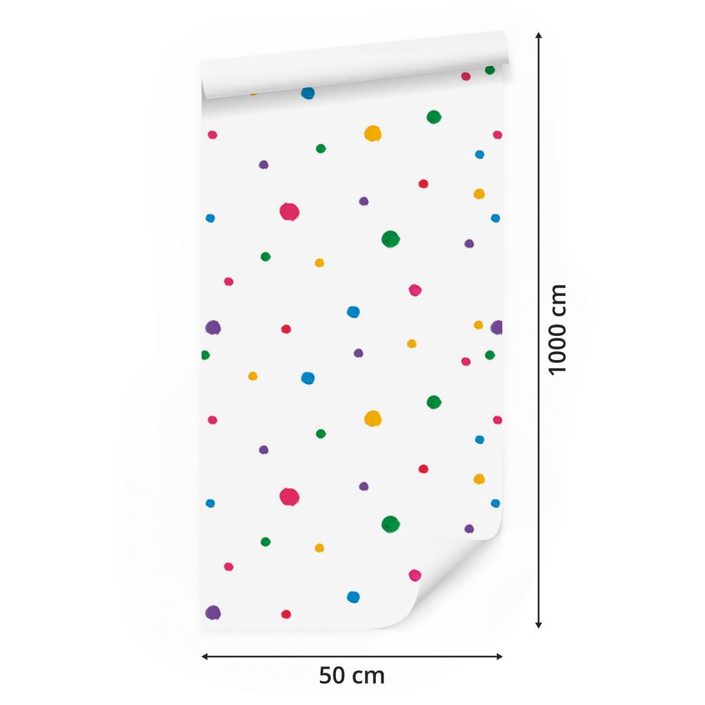 Minimalist Dots Wallpaper for Living Room and Bedroom 50x1000