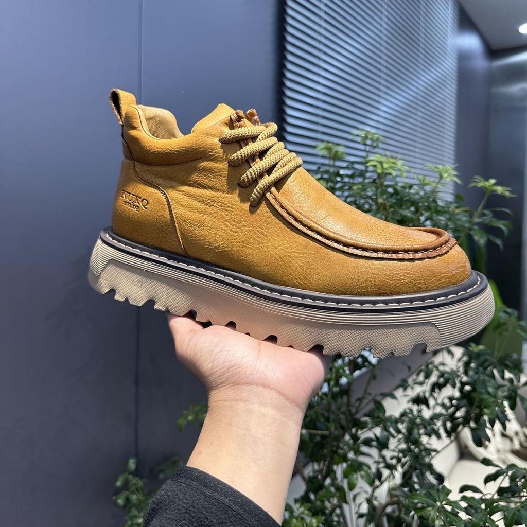 Fashion Men Casual Shoes Platform Non-slip Walking Sneakers Lightweight Male Running Shoes Breathable Sport Shoes Men Snow Boots