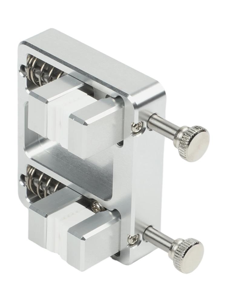 Professional Welding Table Clamp Adjustable Double Clamp for Wire Fixture with Heat Resistant Aluminum Alloy for DIY and Repair