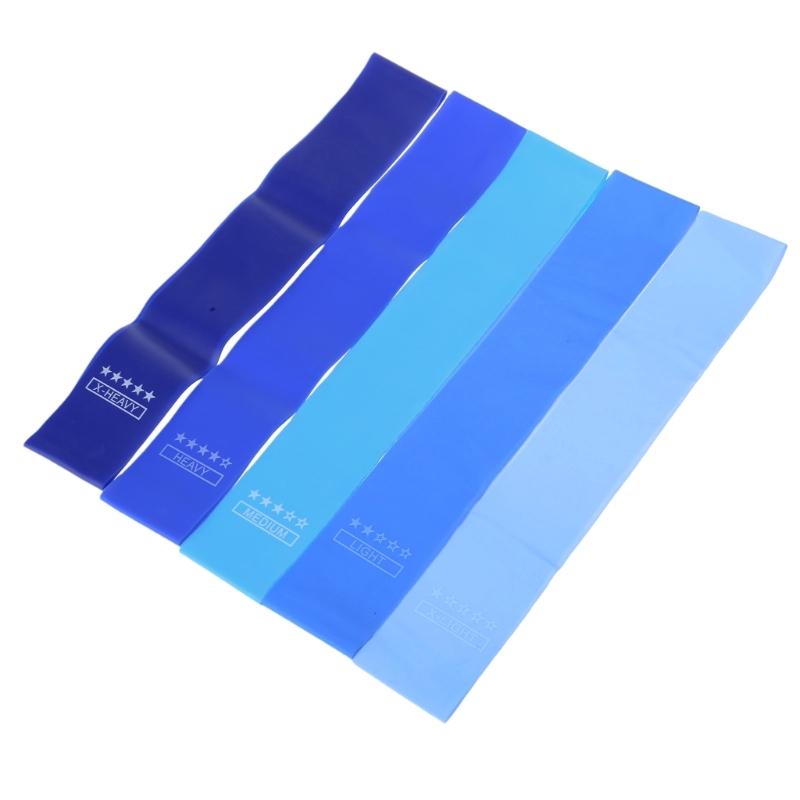 5Pcs Resistance Band Hip Band Hip Band for Legs Butt Stretching Exercise Band Heavy Resistance Rings Nonslip Circles Hip