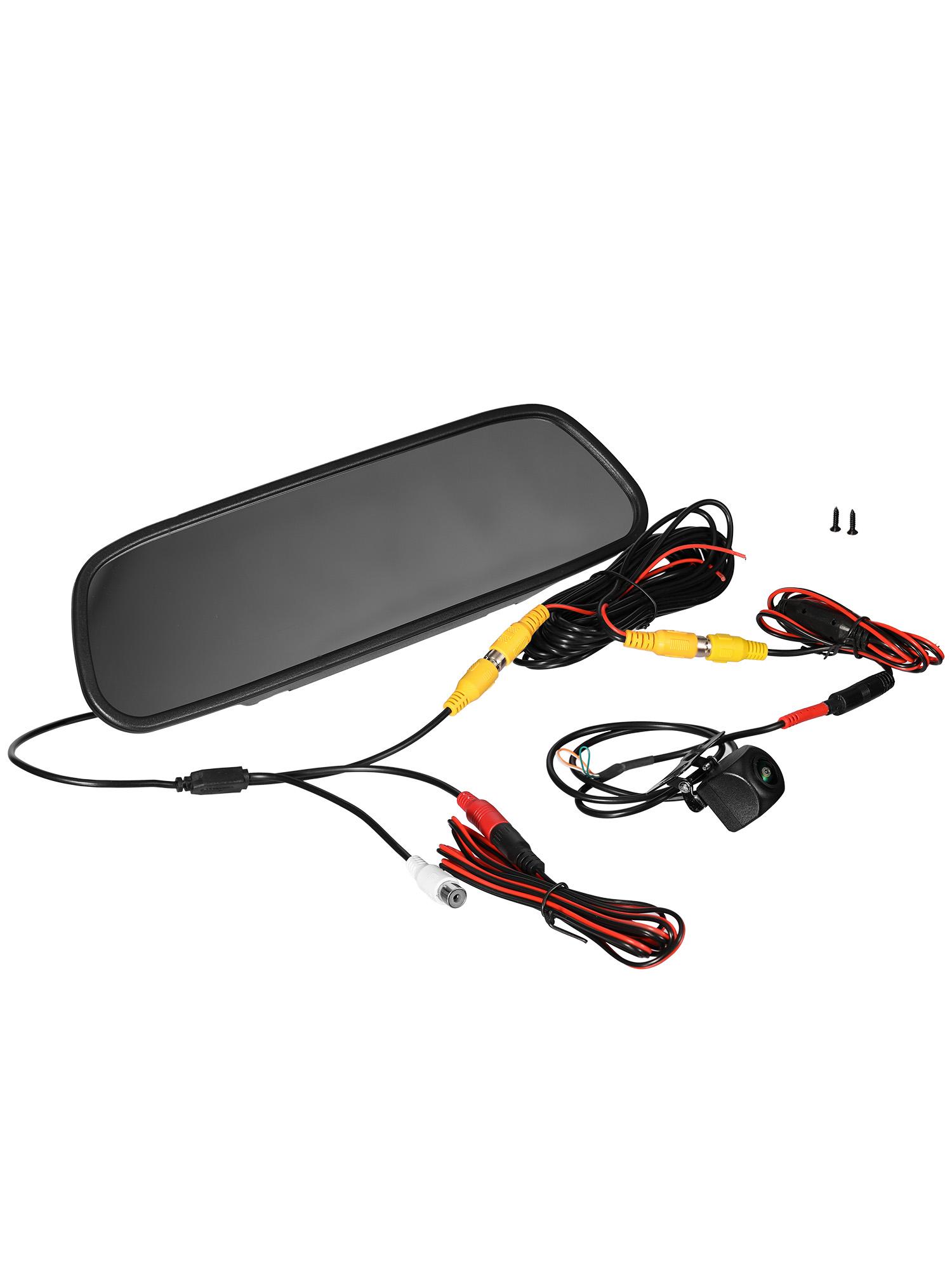 

AHD 5 inch car rear view display with HD TFT LCD