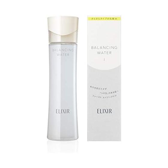 ELIXIR Balancing Water 1 (Smooth Type) 168mL Lotion Moisture Pore Care Moisturizing Gloss Ball Refre