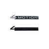Car Styling 4Motion 3D Rear Trunk Fender ABS Chrome Zinc Alloy Emblem Badge Decal for Volkswagen Tiguan Touareg Tayron